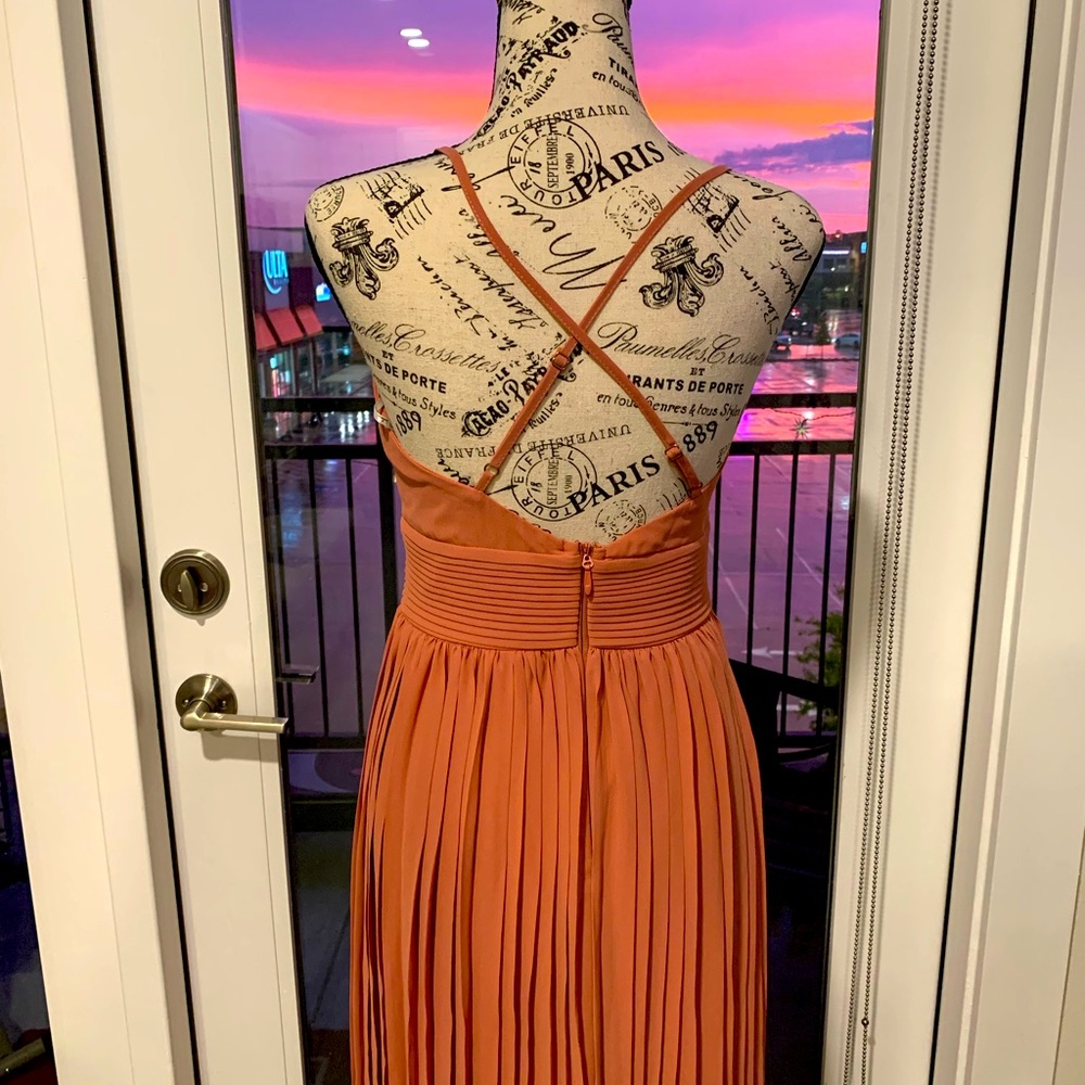 Peach Dress